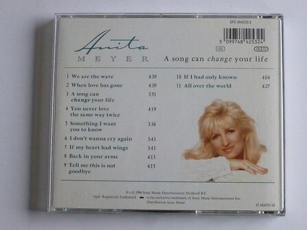 Anita Meyer - A song can change your life