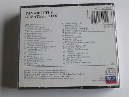 Pavarotti&#039;s Greatest Hits (2 CD)