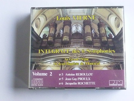 Louis  Vierne - Integrale des 6 Symphonies vol.2 (2 CD)