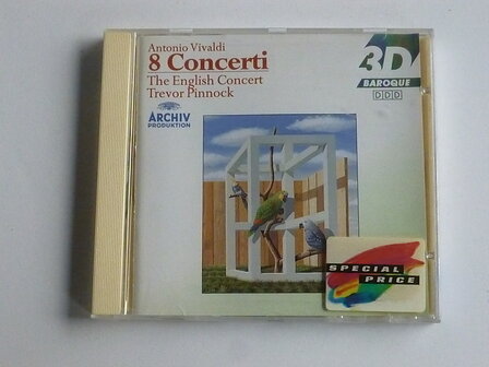 Vivaldi - 8 Concerti / Trevor Pinnock