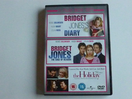 Bridget Jones&#039;s Diary, The Edge of reason, The Holiday (3 DVD)