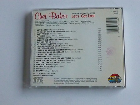 Chet Baker - Let&#039;s get lost (giants of jazz)