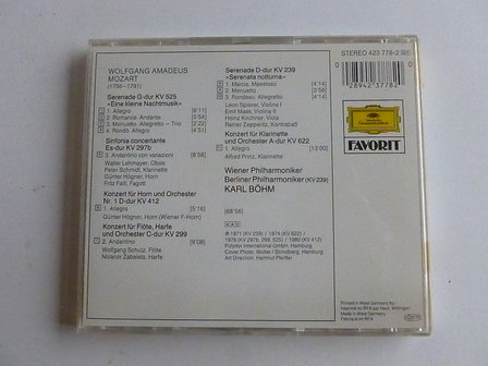 Mozart - Eine kleine nachtmusik / Karl B&ouml;hm