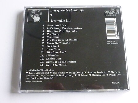 Brenda Lee - My Greatest Songs