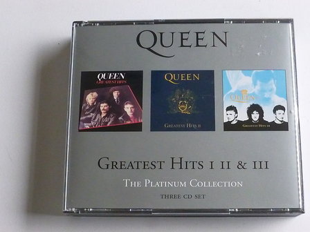 Queen - Greatest Hits I II &amp; III (3 cd) the platinum collection