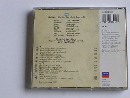 Delibes - Lakme (highlights) Sutherland