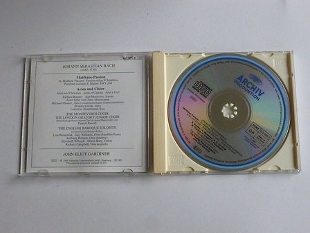 Bach - Matthaus Passion / John Eliot Gardiner