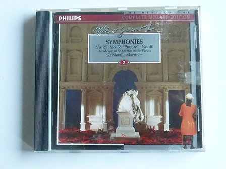 Mozart - Symphonies 25,38,40 / Sir Neville Marriner