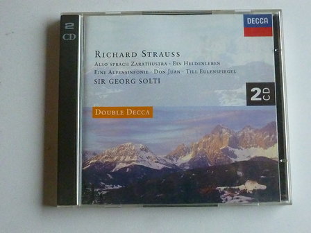 Richard Strauss - Don juan, ein heldenleben, eine alpensinfonie / Sir. Georg Solti (2 CD)