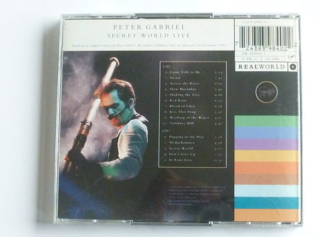 Peter Gabriel - Secret World Live ( 2 CD)