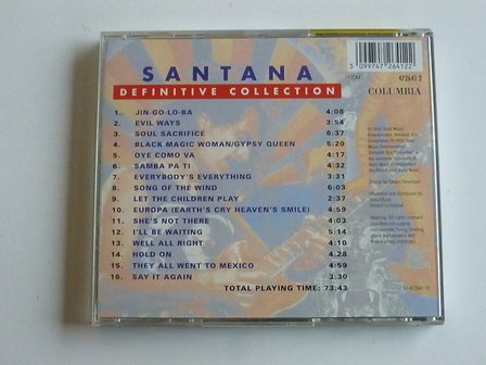 Santana - Definitive Collection