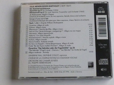 Mendelssohn - Ein Sommernachtstraum / Philippe Herreweghe