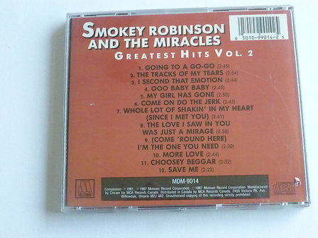 Smokey Robinson - Greatest Hits vol. 2