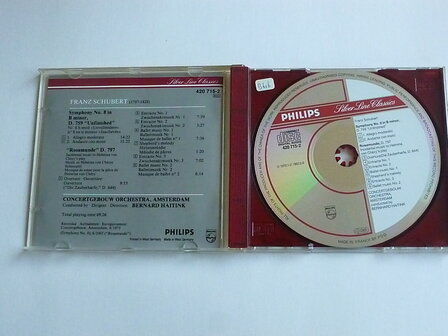 Schubert - Symphony no. 8 / Bernard Haitink