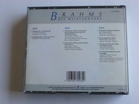 Brahms - Die Meisterwerke (3 CD)