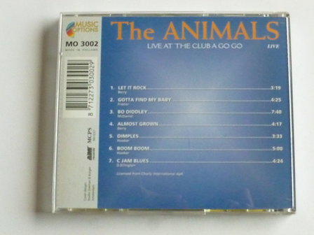 The Animals - Live at the Club a Go Go / Live
