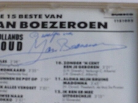 Jan Boezeroen - De 15 beste van Jan Boezeroen (gesigneerd)