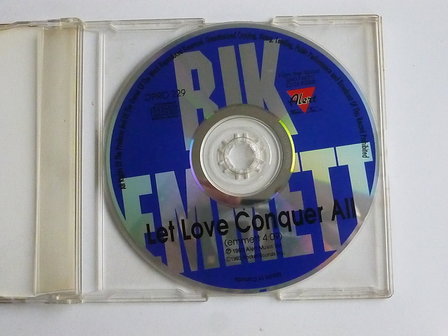 Rik Emmett (Triumph)- Let love conquer all (cd single) gesigneerd