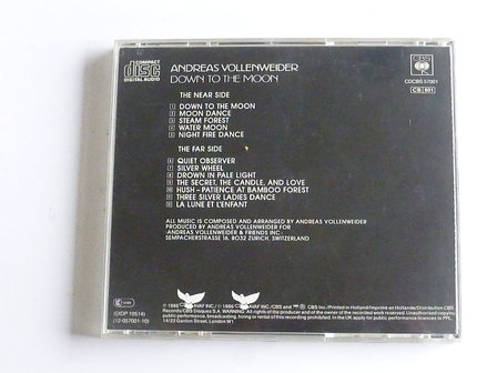 Andreas Vollenweider - Down to the Moon