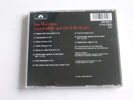 Van Morrison - Inarticulate speech of the heart