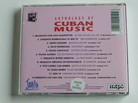 Anthology of Cuban Music