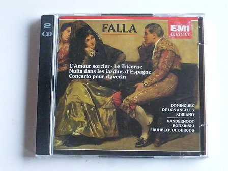 Manuel de Falla - L&Aacute;mour sorcier, le Tricorne, concerto pour clavecin / F. De Burgos (2 CD)