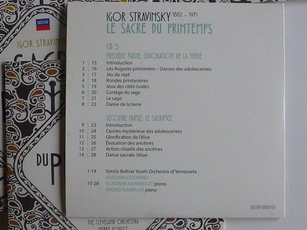 Stravinsky - Le Sacre du Printemps (DVD + 5 CD)