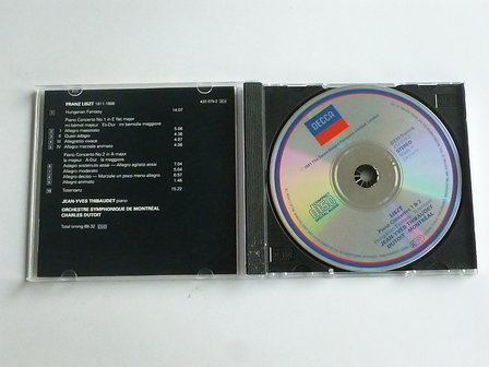 Liszt - Piano Concertos 1 &amp; 2 / Thibaudet, Dutoit