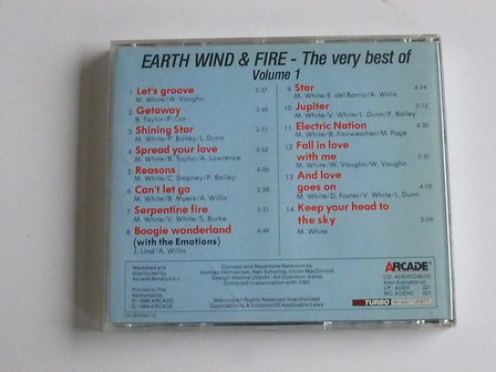 Earth Wind and Fire - The very best of volume 1
