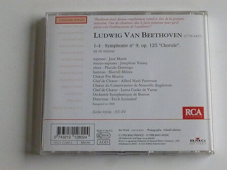Beethoven - Symphonie 9 / Erich Leinsdorf
