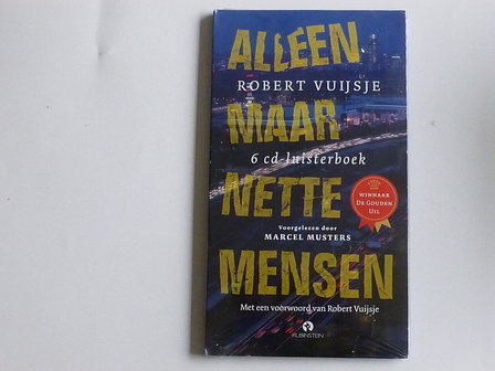 Robert Vuijsje - Alleen maar nette mensen (6 CD Luisterboek) nieuw