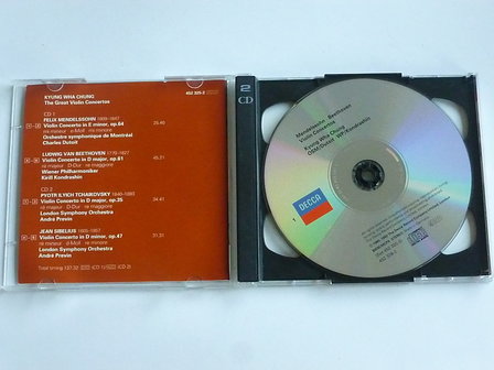 Kyung Wha Chung - The Great Violin Concertos (2 CD)