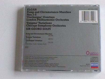 Elgar - Pomp and Circumstance Marches / Sir Georg Solti