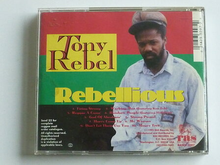 Tony Rebel - Rebellious
