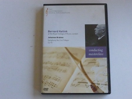 Bernard Haitink - Johannes Brahms / Conducting Masterclass (DVD)