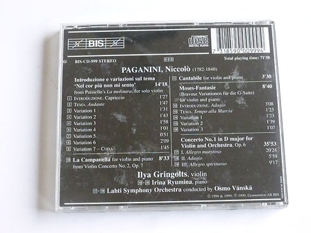 Ilya Gringolts - Paganini (Bis)