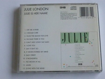 Julie London - Julie is her name