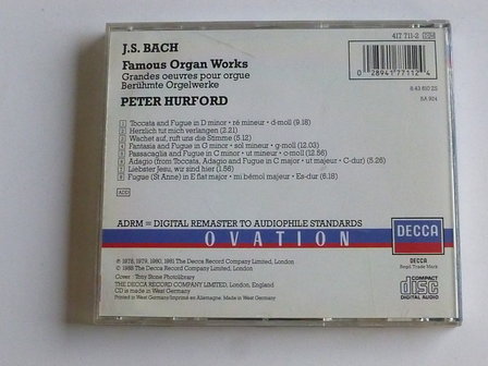 J.S. Bach - Famous Organ Works / Peter Hurford