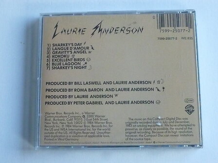 Laurie Anderson - Mister Heartbreak