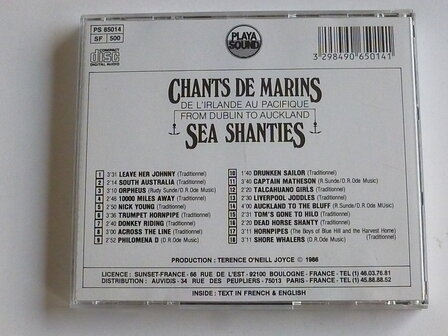 Chants de Marins  &quot;de l&#039; irlande au pacifique / Sea Shanties