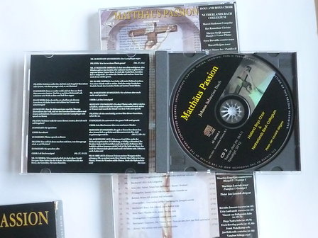 Bach - Matth&auml;us Passion / Holland Boys Choir , P J Leusink (3 CD)