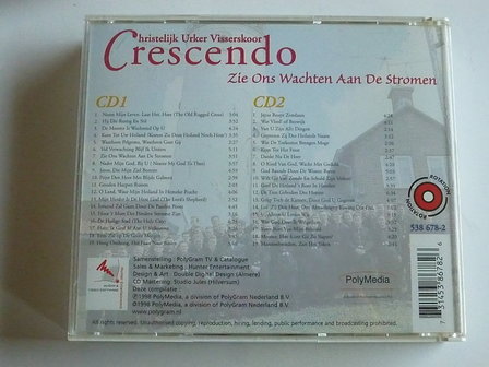 Crescendo Chr. Urker Visserskoor - Zie ons wachten aan de stromen (2 CD)