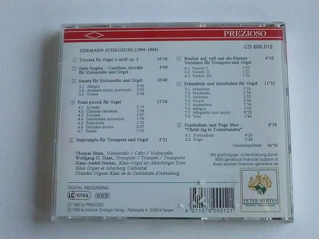 Hermann Schroeder - Organ Works vol.1 / Hans Andre Stamm