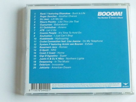 Booom! - The number 1 dance album