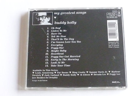 Buddy Holly - My greatest songs