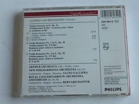 Beethoven - Violin Concerto / Arthur Grumiaux