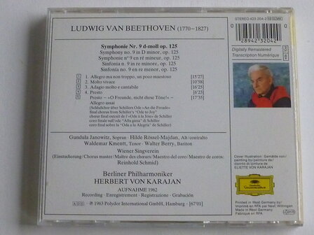 Beethoven - Symphonie nr. 9 / Karajan (1963) remastered