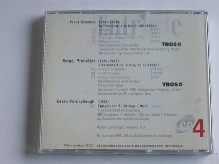 Schubert, Prokofjev, Ferneyhough - Emmy Verhey