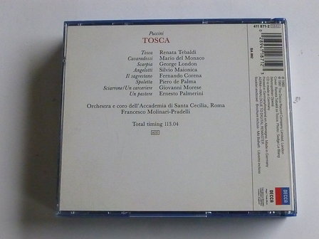 Puccini - Tosca / Renata Tebaldi / F. Molinari-Pradelli (2 CD)