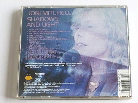 Joni Mitchell - Shadows and Light